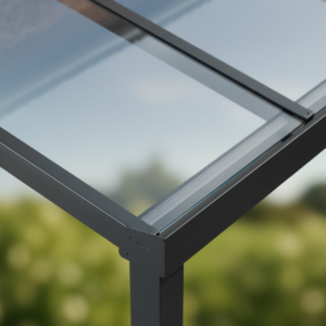 Dachglas klar – Zubehör für Terrassenüberdachung