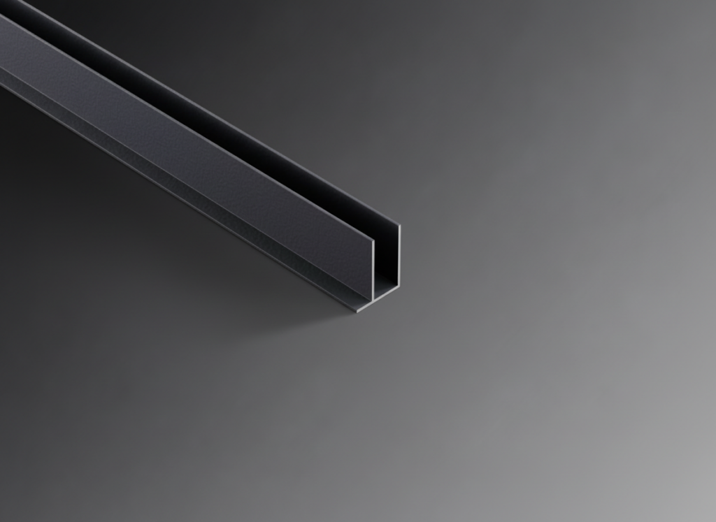 F-Profil | 6 Meter: F-Profil aus stranggepresstem Aluminium, 6 m Länge, Original-Bauteil aus unserem Sortiment, passend zu unseren.