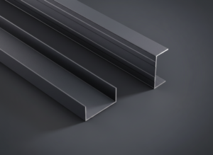 Glasaufnahmeprofil U: Glasaufnahmeprofil U aus Aluminium für die Glaspaneele Ihrer Schiebewand, Original-Bauteil aus unserem Sortiment.