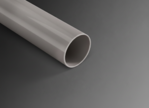 PVC Regenrohr | 80x1,5x250 HWA GLATT: Glattes PVC-Fallrohr für die HWA-Entwässerung Ihrer Terrassenüberdachung.
